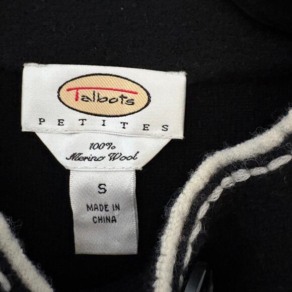 Vintage Talbots Retro Buttons Sm P Jacket
100% Merino Wool Military Coat Preppy - Picture 7 of 7